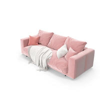 Modern Soft Sofa Pink PNG & PSD Images