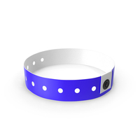 Blue Wristband Plain Closed On The Ground PNG & PSD Images