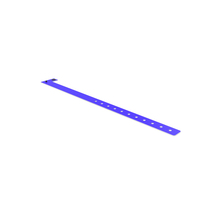Blue Vinyl Wristband Plain Open On The Ground PNG & PSD Images