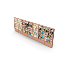 Biblioteca Antique PNG & PSD Images