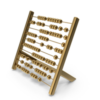 Gold Abacus PNG & PSD Images