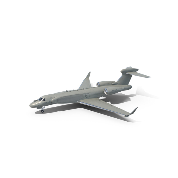 Airborne Early Warning Aircraft Simplified PNG & PSD Images