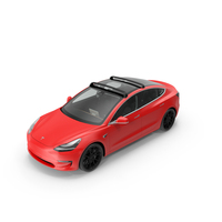 Tesla with Roof Rack PNG & PSD Images