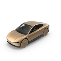 Tesla Cybercab Robotaxi Simplified PNG & PSD Images