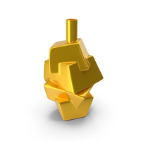 Modern Flower Vase Gold PNG & PSD Images