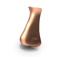 Human Nose Copper PNG & PSD Images