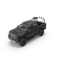 Black Apocalypse Pickup Truck PNG & PSD Images