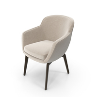Beige Belt Dining Chair PNG & PSD Images