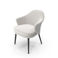 White Modern Chair PNG & PSD Images