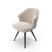 Beige Swivel Dining Chair PNG & PSD Images