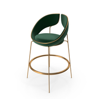 Green Luxury Bar Stool PNG & PSD Images