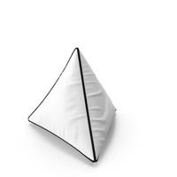 Pillow Triangle Black White PNG & PSD Images
