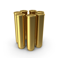 Cartridges 7 62 mm Gold PNG & PSD Images