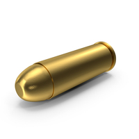 Cartridge 45 Colt 3 Gold PNG & PSD Images