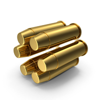 Cartridges 44 Magnum Gold PNG & PSD Images