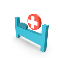 Hospital Bed Icon PNG & PSD Images