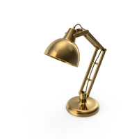 Gold Desk Lamp PNG & PSD Images
