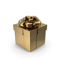 Gold Giftbox PNG & PSD Images