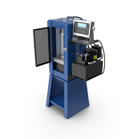 Industrial Hydraulic Press Machine Concrete PNG & PSD Images