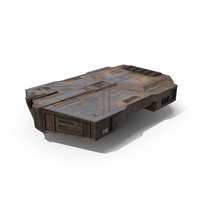 Futuristic Cargo Body of Desert Trawler PNG & PSD Images