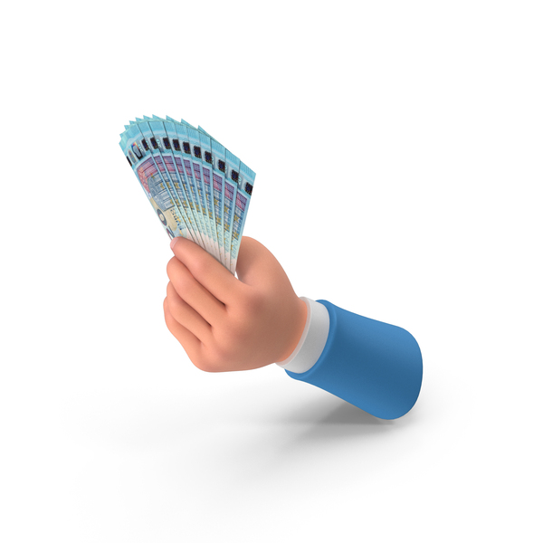 Euro 20 Notes Holding In Left Hand Money PNG & PSD Images