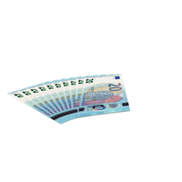 Money Euro 20 Bill PNG & PSD Images