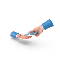 Taking Help Hand Loan Euro 20 Money PNG & PSD Images