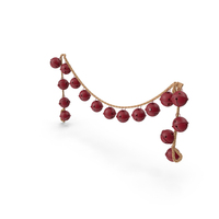 Christmas Round Bells Garland PNG & PSD Images