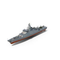 Iranian Destroyer Deylaman With Helicopter PNG & PSD Images
