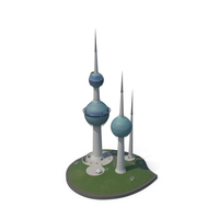 Kuwait Towers PNG & PSD Images
