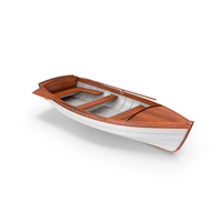 Dinghy Wooden Boat PNG & PSD Images