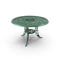 Outdoor Table Old Bronze PNG & PSD Images