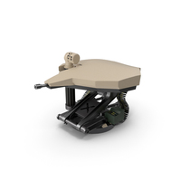 Armored Combat Turret with Ammunition PNG & PSD Images