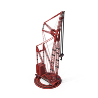 High Capacity Lift Crane Dirt PNG & PSD Images