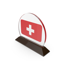 Switzerland Flag Trophy PNG & PSD Images