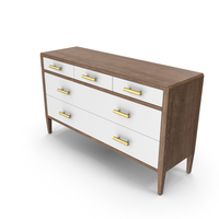 Rio 7 Drawer Dresser PNG & PSD Images