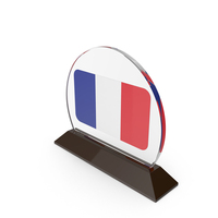 France Flag Trophy PNG & PSD Images