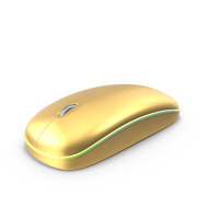 Wireless Mouse Gold PNG & PSD Images
