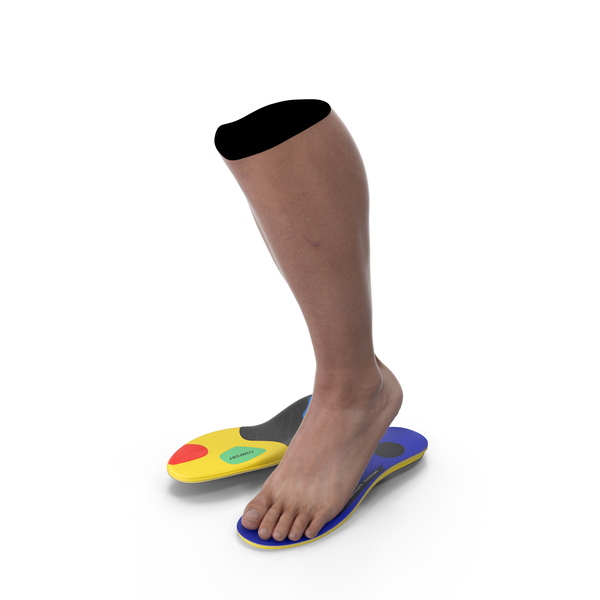 Orthopedic Shoe Insole With Foot PNG & PSD Images