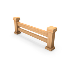 Stylized Wood Fence Post PNG & PSD Images