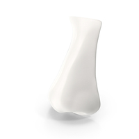 Human Nose White PNG & PSD Images