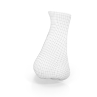 Human Nose Wireframe PNG & PSD Images