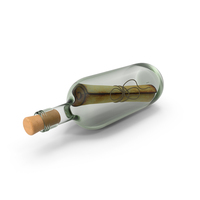 Message In Bottle PNG & PSD Images