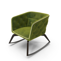 Quadrille Rocking Armchair PNG & PSD Images