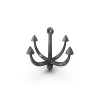 Rusted Industrial Anchor PNG & PSD Images