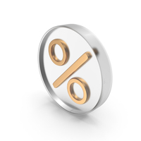 Percent Offer Inside Glass PNG & PSD Images