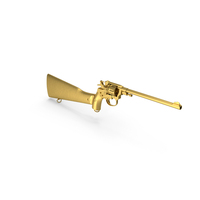 Nagant Carbine Gold PNG & PSD Images
