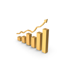 Bar Chart Metal PNG & PSD Images