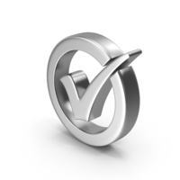 Checkmark Metal PNG & PSD Images