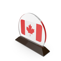 Canada Flag Trophy PNG & PSD Images